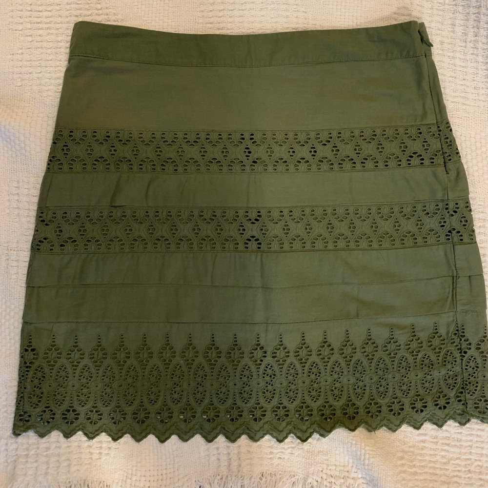 GAP Army Green Skirt